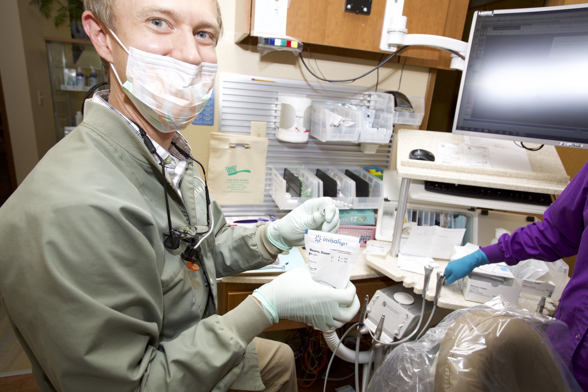 Dr. Ryan Busk with Invisalign